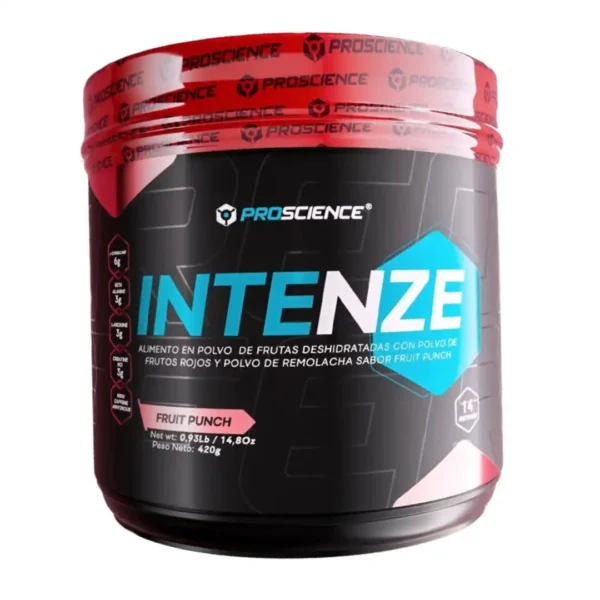 INTENZE PREWORKOUT 14 SERVICIOS