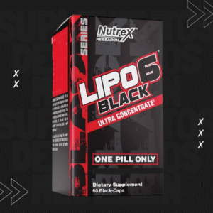 QUEMADOR DE GRASA LIPO BLACK ULTRA CONCENTRATE 60 CAPSULAS