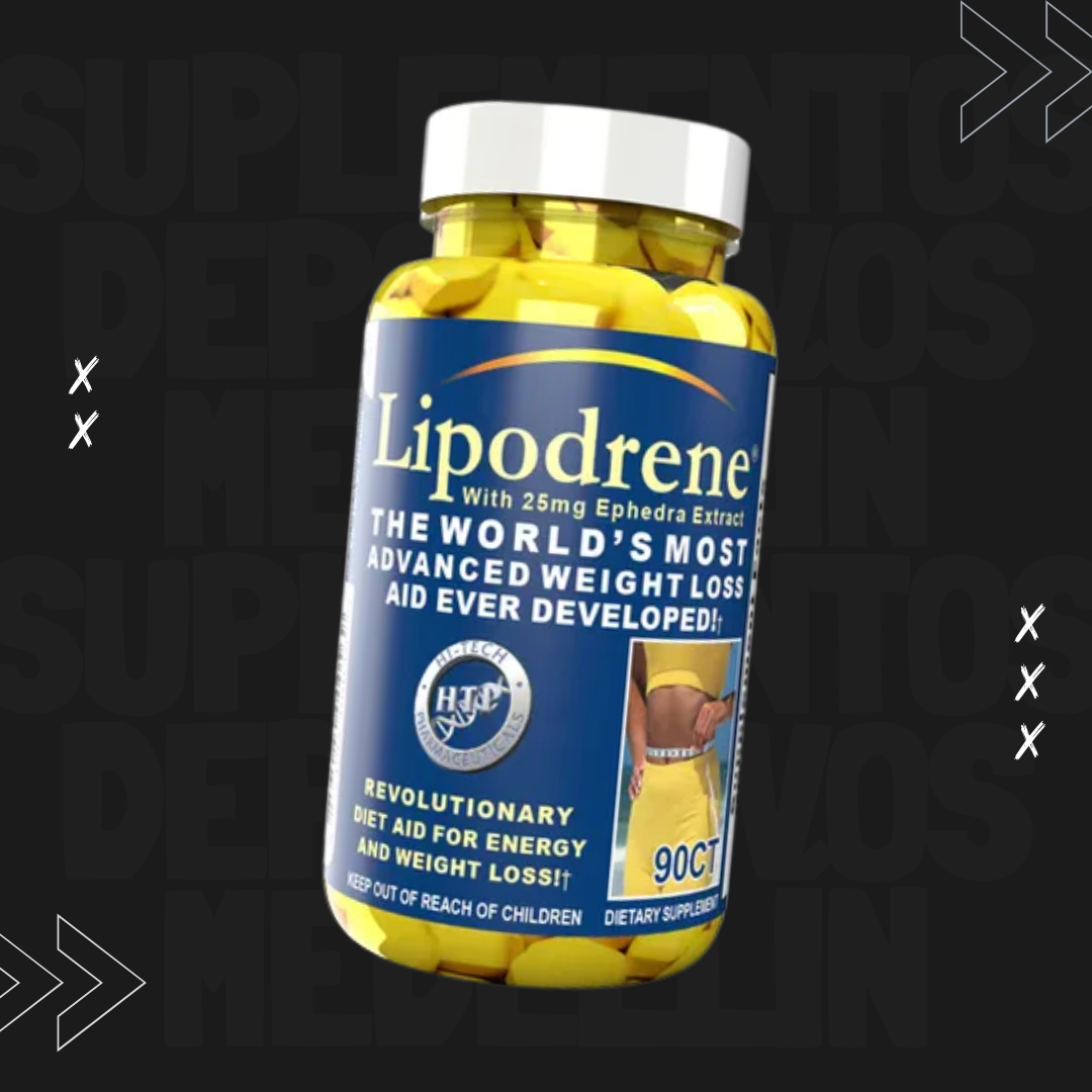 QUEMADOR DE GRASA LIPODRENE 90 CAPSULAS