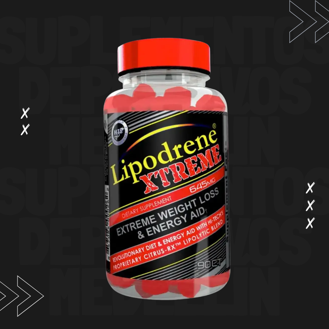 QUEMADOR DE GRASA LIPODRENE XTREME 90 CAPSULAS