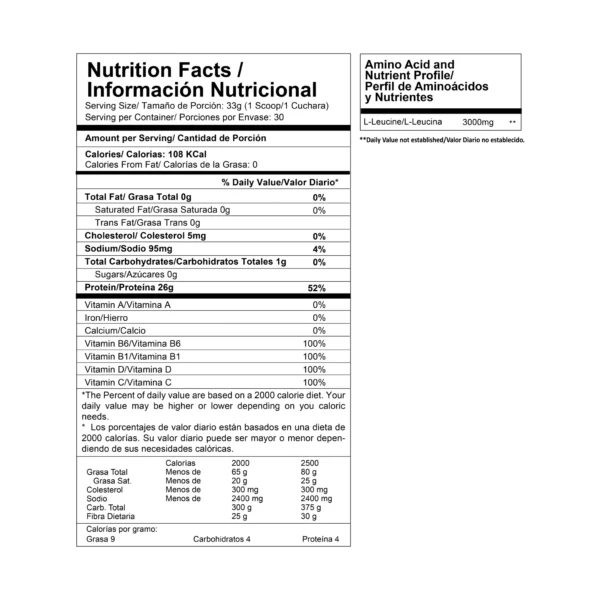 PROTEINA BEST PROTEIN 2 LIBRAS - Imagen 2