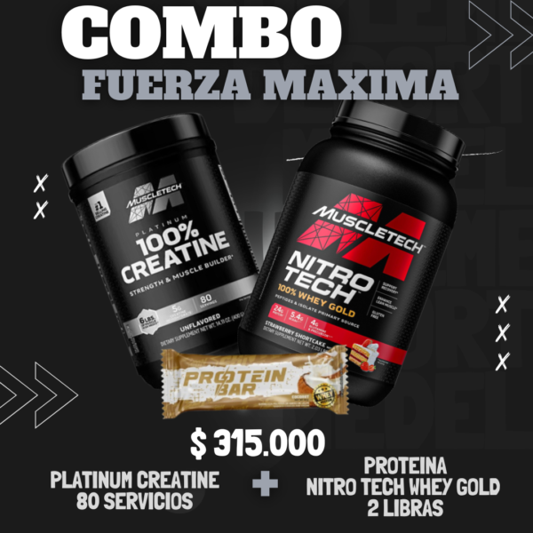 COMBO FUERZA MAXIMA