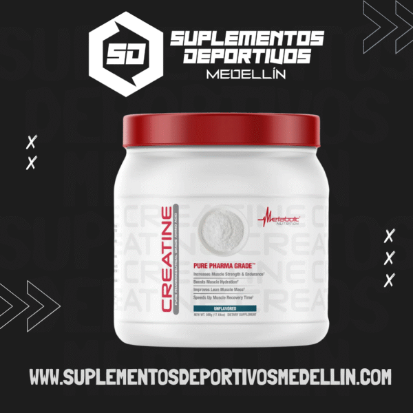 CREATINA 500 GR METABOLIC NUTRITION
