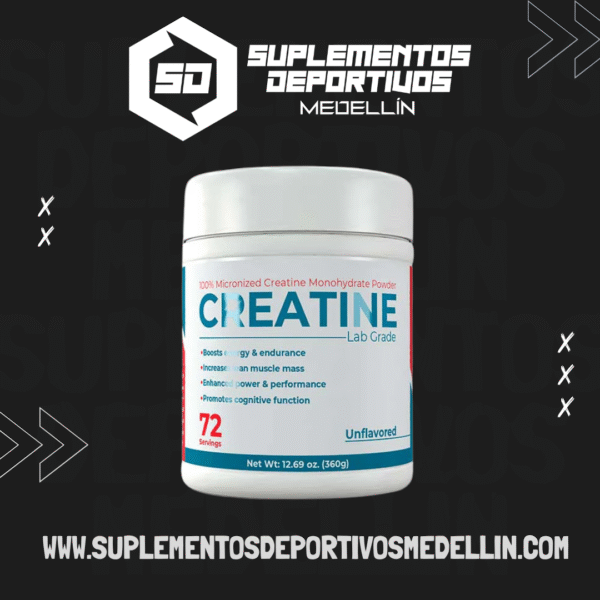 CREATINA MONOHIDRATADA RAW 72 SERVICIOS