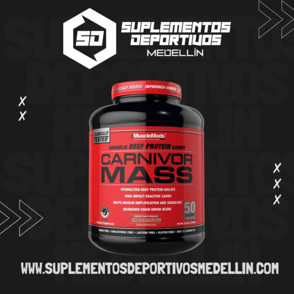 GANADOR MASA CARNIVOR MASS 6 LIBRAS