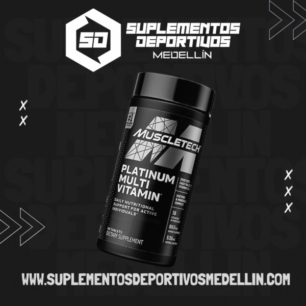 PLATINUM MULTIVITAMINICO 90 CAPSULAS MUSCLETECH