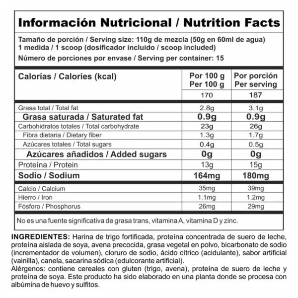 PROTEIN PANCAKE TRADICIONAL - Imagen 2