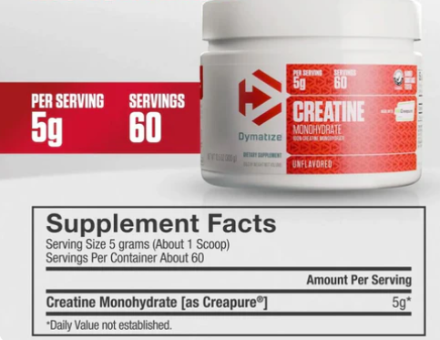 CREATINA DYMATIZE 300G - Imagen 2