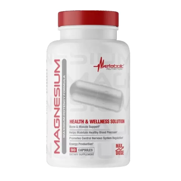 MAGNESIO 90 CAPSULAS METABOLIC NUTRITION