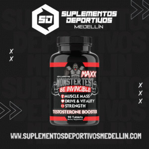 PRECURSOR DE TESTOSTERONA MONSTER TEST MAXX 90 CAPSULAS
