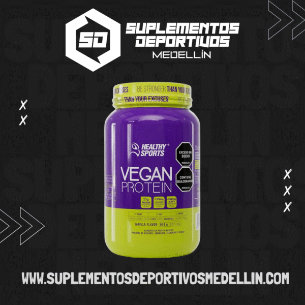 PROTEINA VEGANA VEGAN PROTEIN HEALTHY SPORTS