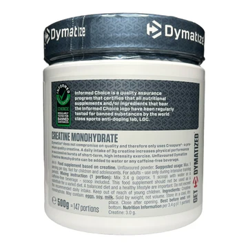 CREATINA DYMATIZE 500G - Imagen 2