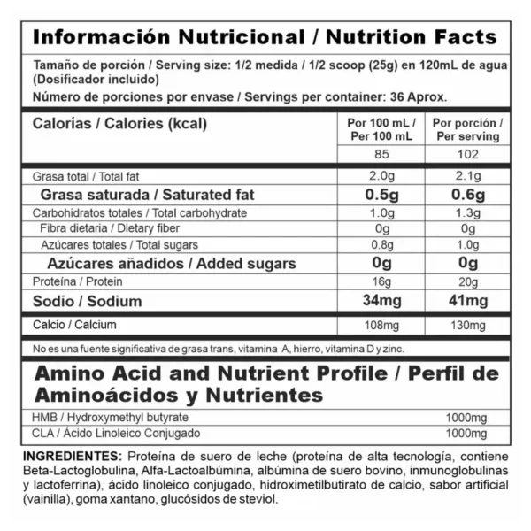 PROTEINA ISO CLEAN 2 LIBRAS - Imagen 2
