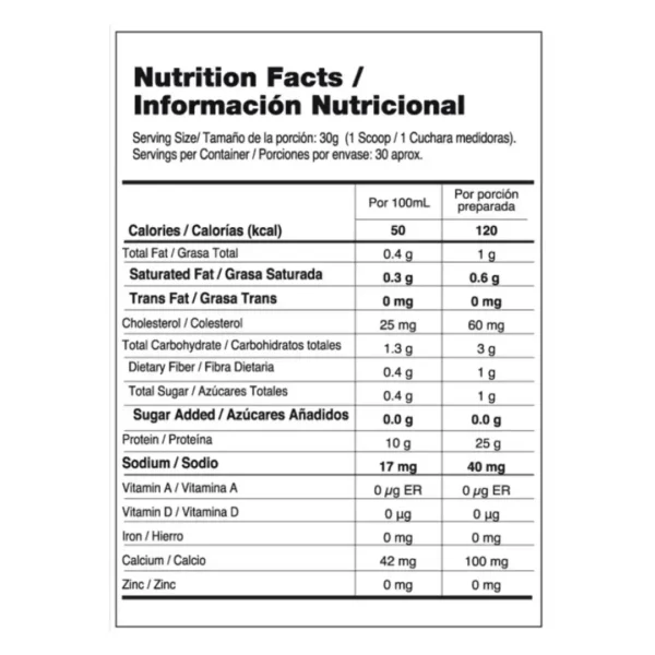 PROTEÍNA WHEY ELITE 2 LIBRAS VITANAS - Imagen 2
