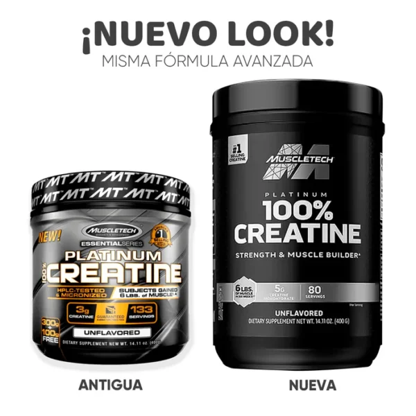 PLATINUM CREATINE 400 GR - Imagen 2
