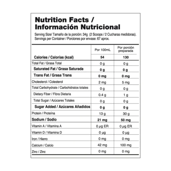 PROTEINA ISOLATE GOURMET  2 LIBRAS - Imagen 2