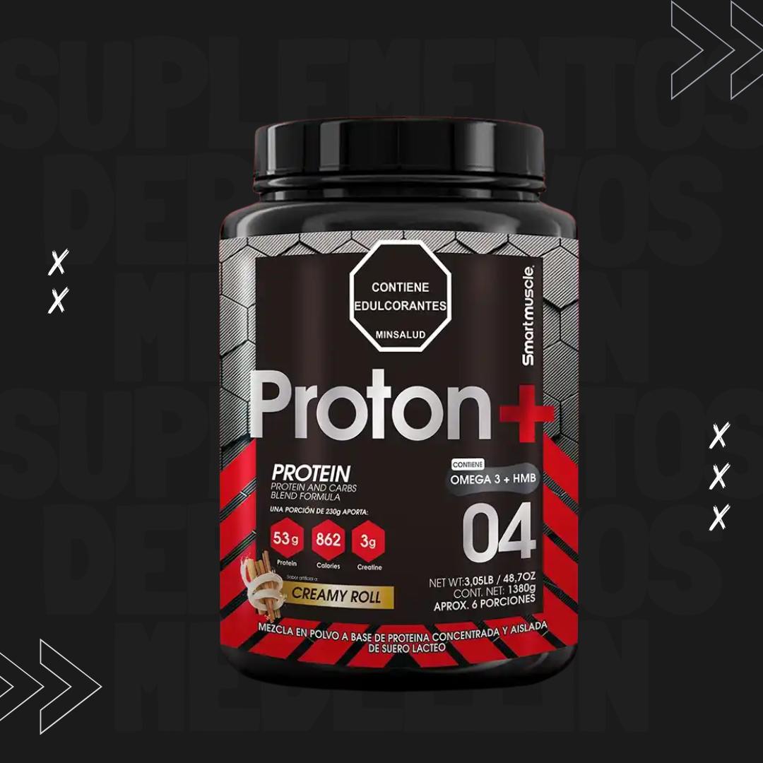 GANADOR MASA PROTON + GAINER 3 LIBRAS