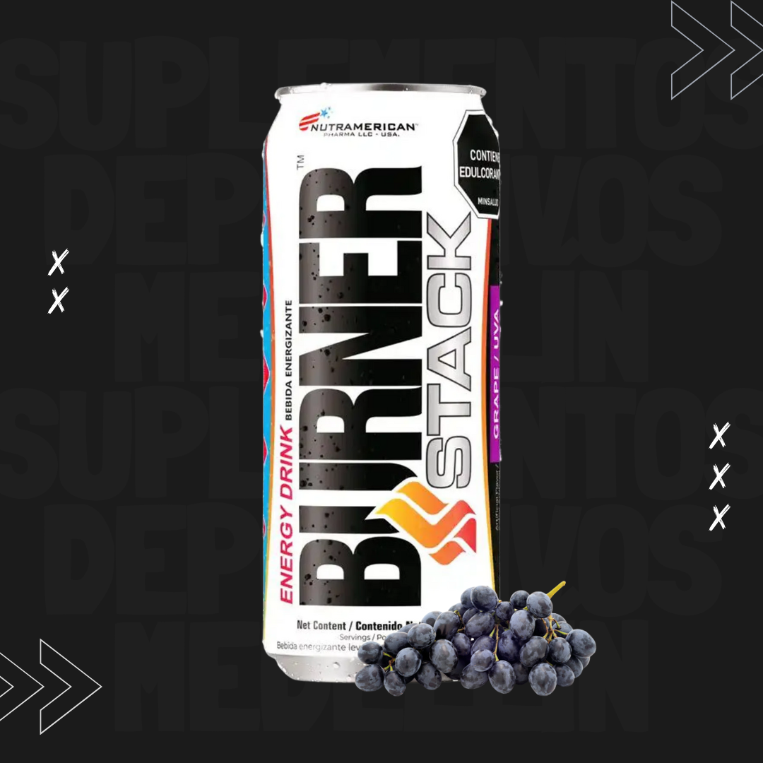 PRE ENTRENO BURNER STACK LATA UNIDAD