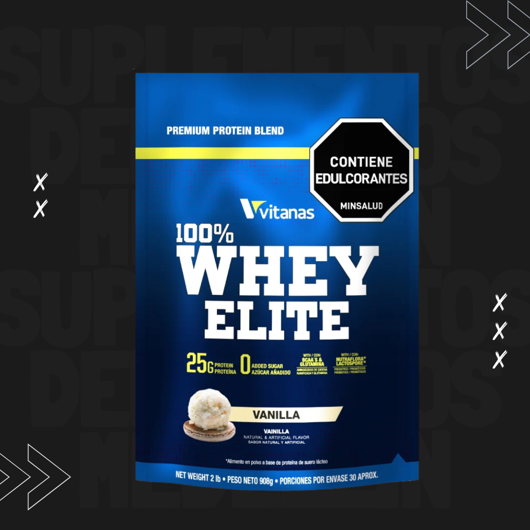 PROTEÍNA WHEY ELITE 2 LIBRAS VITANAS