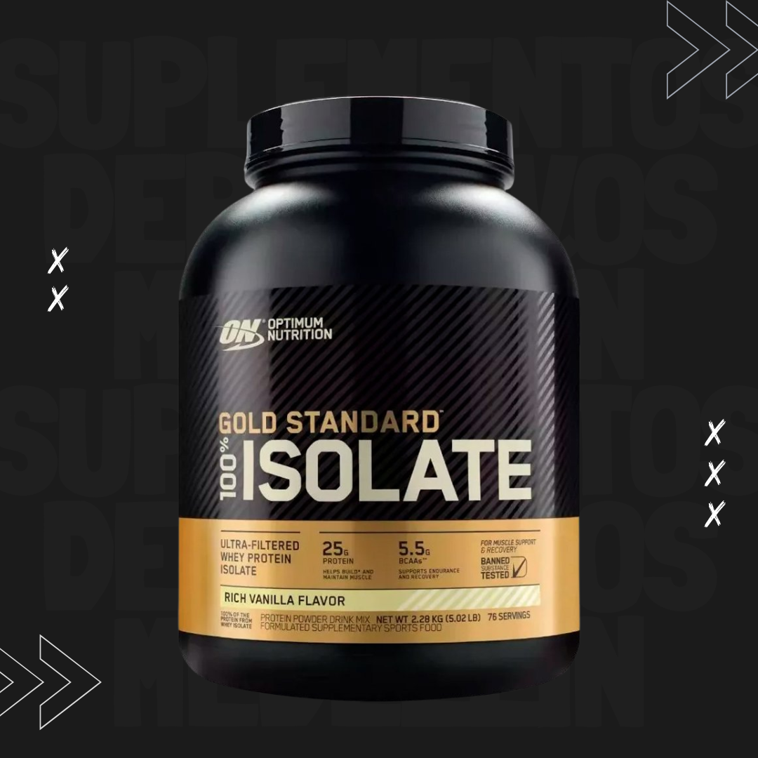 PROTEINA GOLD STANDARD 100% ISOLATE 3 LIBRAS