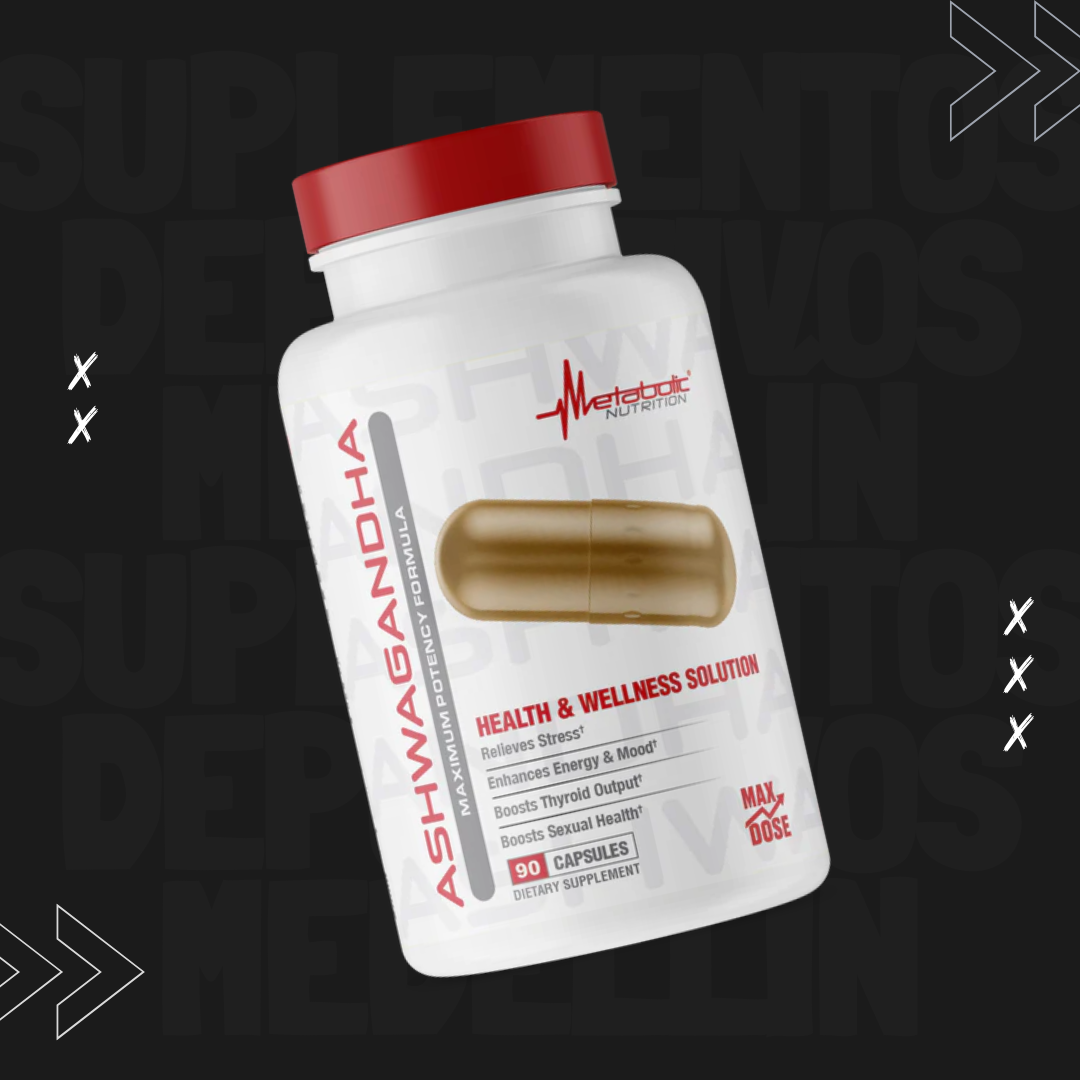 ASHWAGANDHA 90 CAPSULAS METABOLIC NUTRITION