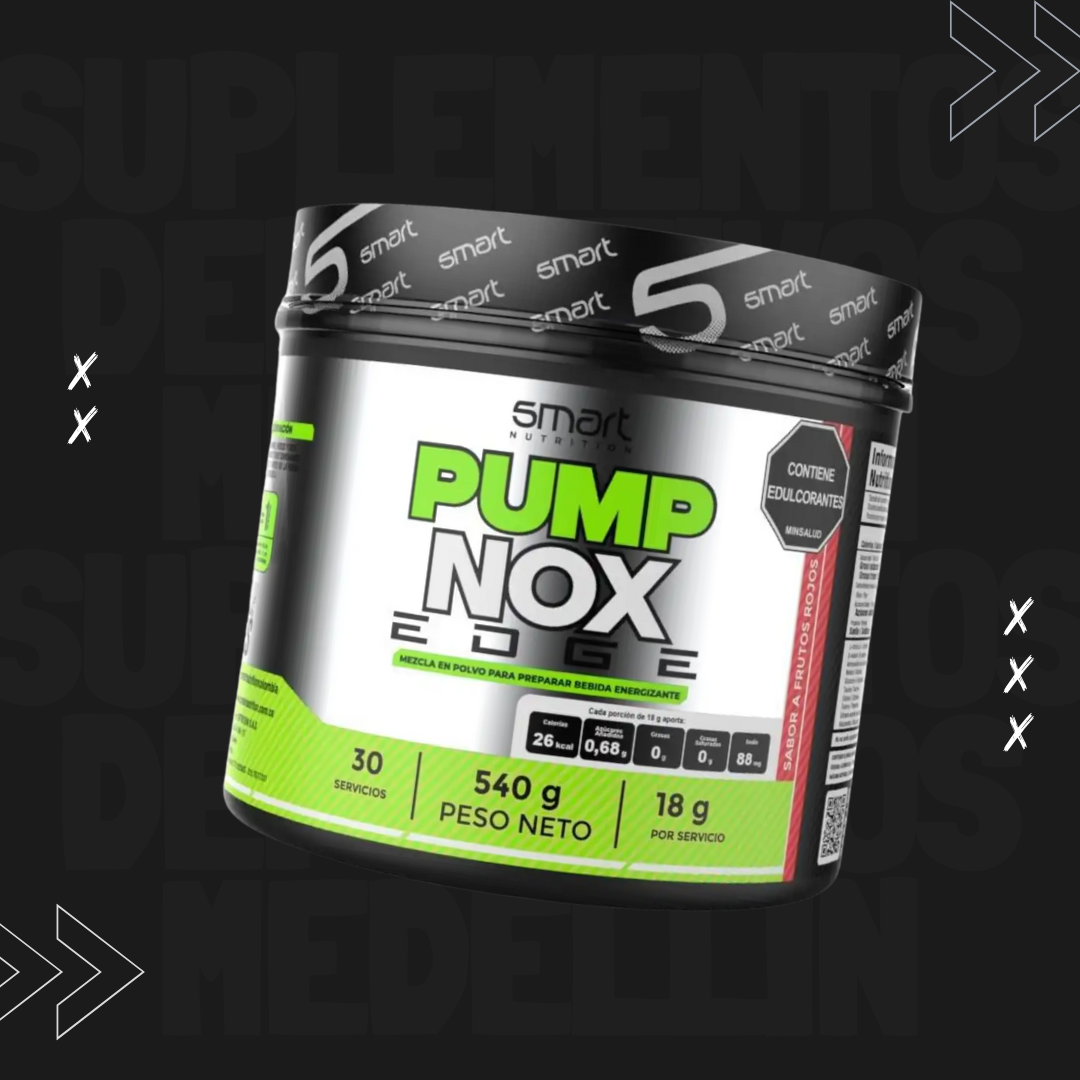 PRE-ENTRENO PUMP NOX-EDGE 30 SERVICIOS