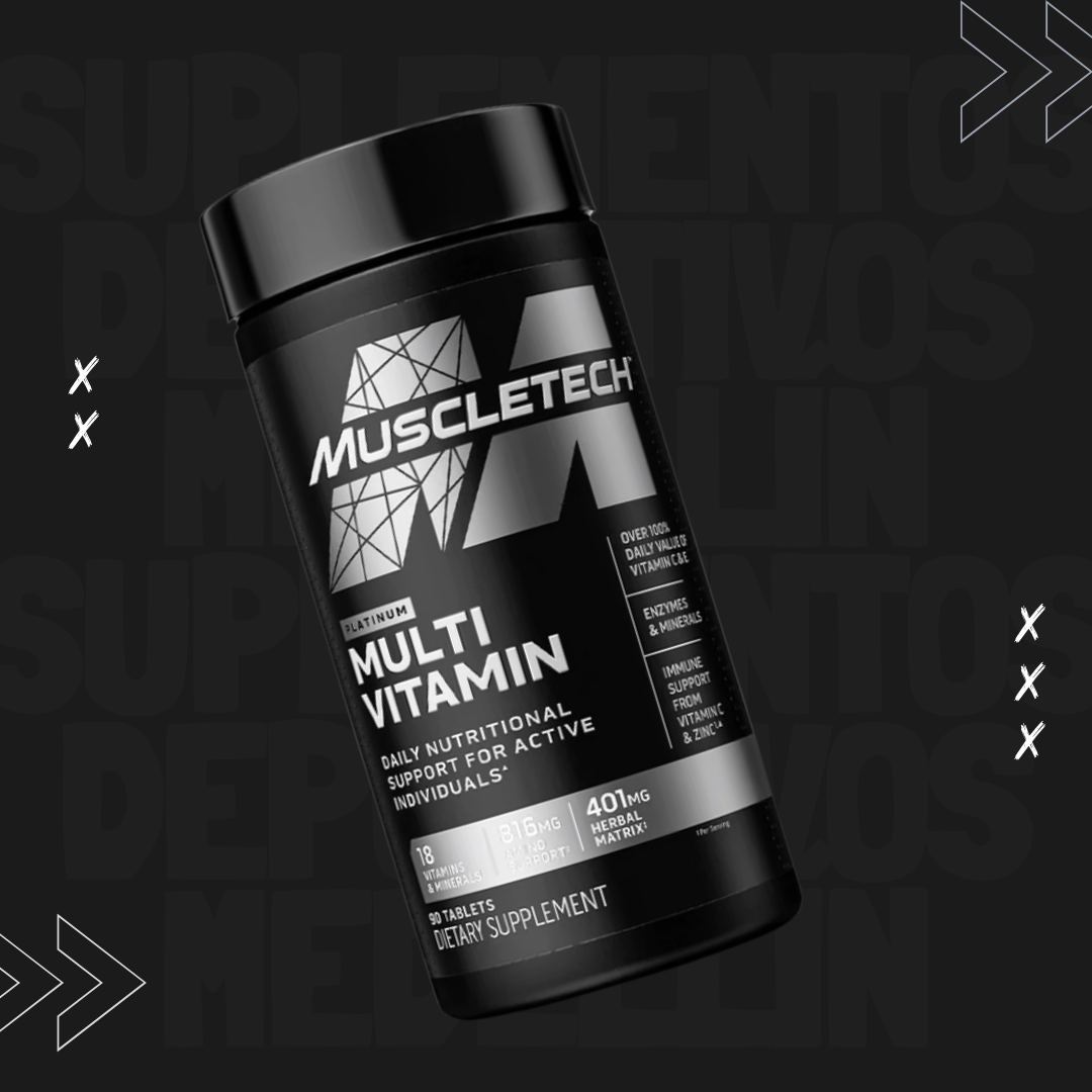 PLATINUM MULTIVITAMINICO 90 CAPSULAS MUSCLETECH