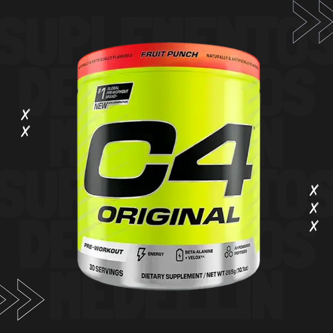 PRE ENTRENO C4 ORIGINAL 30 SERVICIOS