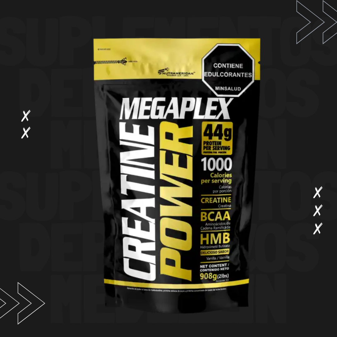 GANADOR MASA MEGAPLEX CREATINE POWER 2 LIBRAS