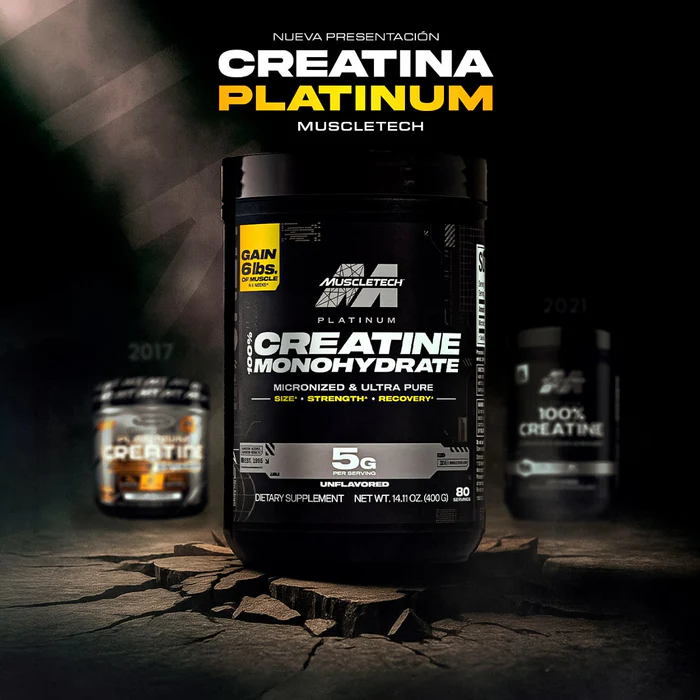 CREATINA PLATINUM 400G - Imagen 2